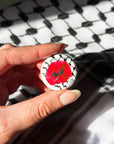 FREE PALESTINE BUTTONS (100% SALES TO A FAMILY IN GAZA)