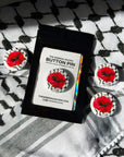 FREE PALESTINE BUTTONS (100% SALES TO A FAMILY IN GAZA)