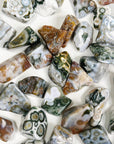 8TH VEIN OCEAN JASPER TUMBLE (1st QUALITY) - 8th vein, Black Friday sale, emotional support, ocean jasper, pocket crystal, pocket stone, tucson update, tumble - The Mineral Maven