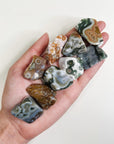 8TH VEIN OCEAN JASPER TUMBLE (1st QUALITY) - 8th vein, Black Friday sale, emotional support, ocean jasper, pocket crystal, pocket stone, tucson update, tumble - The Mineral Maven