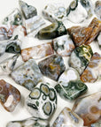 8TH VEIN OCEAN JASPER TUMBLE (1st QUALITY) - 8th vein, Black Friday sale, emotional support, ocean jasper, pocket crystal, pocket stone, tucson update, tumble - The Mineral Maven