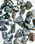 8TH VEIN OCEAN JASPER TUMBLE (EXTRA GRADE) - 8th vein, Black Friday sale, emotional support, end of year sale, ocean jasper, pocket crystal, pocket stone, tumble - The Mineral Maven