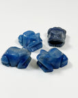 BLUE AVENTURINE FROG