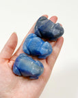 BLUE AVENTURINE FROG