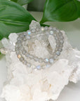 LABRADORITE 6.5mm - HANDMADE CRYSTAL BRACELET