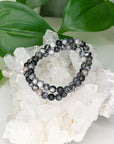 SPIDERWEB JASPER 6mm - HANDMADE CRYSTAL BRACELET