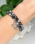 SPIDERWEB JASPER 6mm - HANDMADE CRYSTAL BRACELET