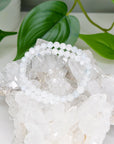 FLASHY MOONSTONE 6mm - HANDMADE CRYSTAL BRACELET