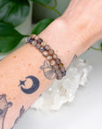 BLACK SUNSTONE 6mm - HANDMADE CRYSTAL BRACELET