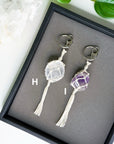 CRYSTAL MACRAME TASSEL