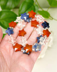 ROCKET'S RED GLARE COLLECTION - HANDMADE CRYSTAL BRACELETS (100% SALES TO NDLON)