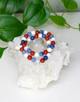 ROCKET'S RED GLARE COLLECTION - HANDMADE CRYSTAL BRACELETS (100% SALES TO NDLON)