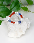ROCKET'S RED GLARE COLLECTION - HANDMADE CRYSTAL BRACELETS (100% SALES TO NDLON)