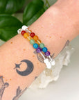 RAINBOW COLLECTION - HANDMADE CRYSTAL BRACELETS (100% SALES TO THE TREVOR PROJECT)
