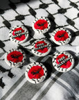 FREE PALESTINE BUTTONS (100% SALES TO A FAMILY IN GAZA)