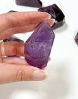 AMETHYST GEO SHAPE - amethyst, brazilian amethyst, crystals for beginners, freeform, geo, geo shape, geometric shape, spring things, winter solstice - The Mineral Maven