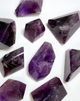 AMETHYST GEO SHAPE - amethyst, brazilian amethyst, crystals for beginners, freeform, geo, geo shape, geometric shape, spring things, winter solstice - The Mineral Maven