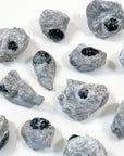 APACHE TEARS OBSIDIAN IN PERLITE - RAW - apache tear, apache tear obsidian, apache tears, Black Friday sale, black obsidian, obsidian, perlite, raw crystal, raw stone, rough crystal, Rough Stone, smoky obsidian - The Mineral Maven