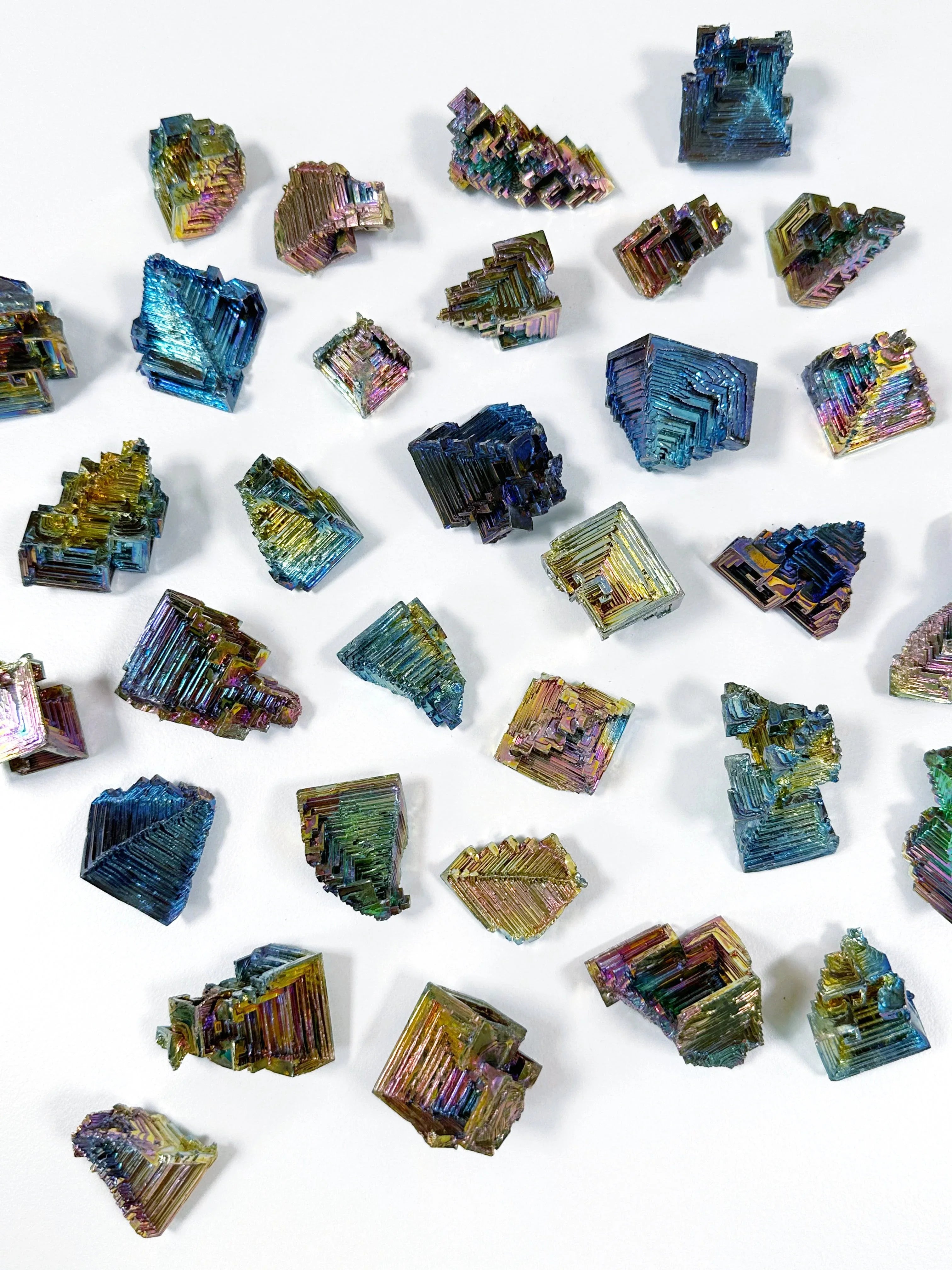 BISMUTH CRYSTAL (SYNTHETIC) - bismuth, Black Friday sale, raw crystal, raw stone, rough crystal, Rough Stone - The Mineral Maven