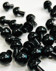 BLACK OBSIDIAN MINI MUSHROOM - 2025 vibes, Black Friday sale, black obsidian, crystal mushroom, emotional support, mercury rx, mini mushroom, mushroom, obsidian, pocket crystal, pocket crystals, pocket stone, protection gift bundle - The Mineral Maven