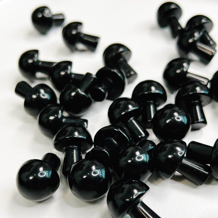 BLACK OBSIDIAN MINI MUSHROOM