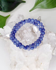 BLUE AVENTURINE 6mm - HANDMADE CRYSTAL BRACELET - 6mm, aventurine, blue, blue aventurine, bracelet, crystal bracelet, handmade bracelet, jewelry, June 2025 inventory check, market bracelet, water, Wearable - The Mineral Maven
