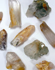 BONE QUARTZ - amphibole, amphibole quartz, bone, bone quartz, raw crystal, raw stone - The Mineral Maven