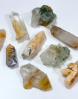 BONE QUARTZ - amphibole, amphibole quartz, bone, bone quartz, raw crystal, raw stone - The Mineral Maven