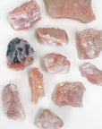 BOTRYOIDAL PINK OPAL - RAW - 33 bday, 444 sale, Black Friday sale, end of year sale, february, holiday sale, opal, pink opal, pocket crystal, raw crystal, raw stone, rough crystal, Rough Stone, valentine's day - The Mineral Maven