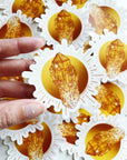CITRINE STICKER - 33 bday, 444 sale, birthday, Black Friday sale, good luck + abundance, holiday sale, leo season, Leo szn, new year sale, sticker, summer solstice - The Mineral Maven