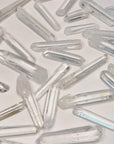COLOMBIAN SINGING STRIATED QUARTZ - RAW - Black Friday sale, colombian lemurian, lemurian, mini lemurian, raw crystal, raw stone, rough stone - The Mineral Maven