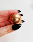 COPPER MINI SPHERE - Black Friday sale, copper, metal, polished, sphere - The Mineral Maven