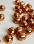 COPPER POLISHED NUGGET - Black Friday sale, copper, metal, pocket stone, polished, tumble - The Mineral Maven