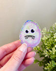 CRYSTAL MONSTER STICKERS - crystal monsters, energy tool, merch, recently added, spring things, sticker - The Mineral Maven
