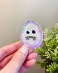 CRYSTAL MONSTER STICKERS - crystal monsters, energy tool, merch, recently added, spring things, sticker - The Mineral Maven