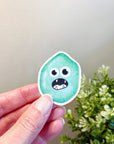 CRYSTAL MONSTER STICKERS - crystal monsters, energy tool, merch, recently added, spring things, sticker - The Mineral Maven