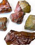 DEAD CAMEL JASPER XL TUMBLE - 33 bday, 444 sale, Black Friday sale, brecciated jasper, dead camel jasper, emotional support, end of year sale, focus gift bundle, holiday sale, jasper, new year sale, pocket crystal, pocket stone, tumble - The Mineral Maven