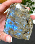 ELECTRIC BLUE MOONSTONE 1 (WISCONSIN) - Black Friday sale, blue moonstone, electric blue moonstone, moonstone, once in a blue moon, one of a kind, Wisconsin moonstone - The Mineral Maven