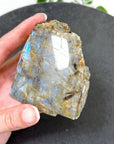 ELECTRIC BLUE MOONSTONE 1 (WISCONSIN) - Black Friday sale, blue moonstone, electric blue moonstone, moonstone, once in a blue moon, one of a kind, Wisconsin moonstone - The Mineral Maven