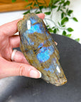 ELECTRIC BLUE MOONSTONE 2 (WISCONSIN) - Black Friday sale, blue moonstone, electric blue moonstone, moonstone, once in a blue moon, one of a kind, Wisconsin moonstone - The Mineral Maven