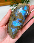 ELECTRIC BLUE MOONSTONE 2 (WISCONSIN) - Black Friday sale, blue moonstone, electric blue moonstone, moonstone, once in a blue moon, one of a kind, Wisconsin moonstone - The Mineral Maven