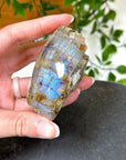 ELECTRIC BLUE MOONSTONE 4 (WISCONSIN) - Black Friday sale, blue moonstone, electric blue moonstone, moonstone, once in a blue moon, one of a kind, Wisconsin moonstone - The Mineral Maven