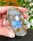 ELECTRIC BLUE MOONSTONE 4 (WISCONSIN) - Black Friday sale, blue moonstone, electric blue moonstone, moonstone, once in a blue moon, one of a kind, Wisconsin moonstone - The Mineral Maven