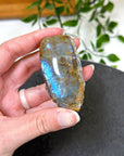ELECTRIC BLUE MOONSTONE 6 (WISCONSIN) - Black Friday sale, blue moonstone, electric blue moonstone, moonstone, once in a blue moon, one of a kind, Wisconsin moonstone - The Mineral Maven