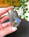 ELECTRIC BLUE MOONSTONE 8 (WISCONSIN) - Black Friday sale, blue moonstone, electric blue moonstone, moonstone, once in a blue moon, one of a kind, Wisconsin moonstone - The Mineral Maven