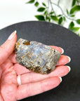 ELECTRIC BLUE MOONSTONE 8 (WISCONSIN) - Black Friday sale, blue moonstone, electric blue moonstone, moonstone, once in a blue moon, one of a kind, Wisconsin moonstone - The Mineral Maven