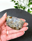 ELECTRIC BLUE MOONSTONE 8 (WISCONSIN) - Black Friday sale, blue moonstone, electric blue moonstone, moonstone, once in a blue moon, one of a kind, Wisconsin moonstone - The Mineral Maven