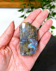 ELECTRIC BLUE MOONSTONE 8 (WISCONSIN) - Black Friday sale, blue moonstone, electric blue moonstone, moonstone, once in a blue moon, one of a kind, Wisconsin moonstone - The Mineral Maven