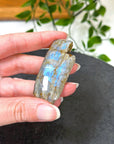 ELECTRIC BLUE MOONSTONE 9 (WISCONSIN) - Black Friday sale, blue moonstone, electric blue moonstone, moonstone, once in a blue moon, one of a kind, Wisconsin moonstone - The Mineral Maven
