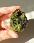 EPIDOTE + QUARTZ CLUSTER - epidote, epidote quartz, fairy forest, fairy forest epidote, fairy forest quartz, forest quartz, good luck + abundance, pocket crystal, pocket stone, raw crystal, raw epidote, raw stone, recently added, rough crystal, Rough Stone - The Mineral Maven